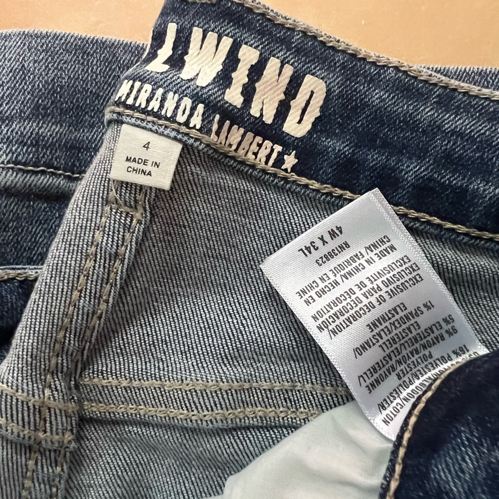 Idyllwind flare leg high rise jean 4/34 - Picture 2 of 3